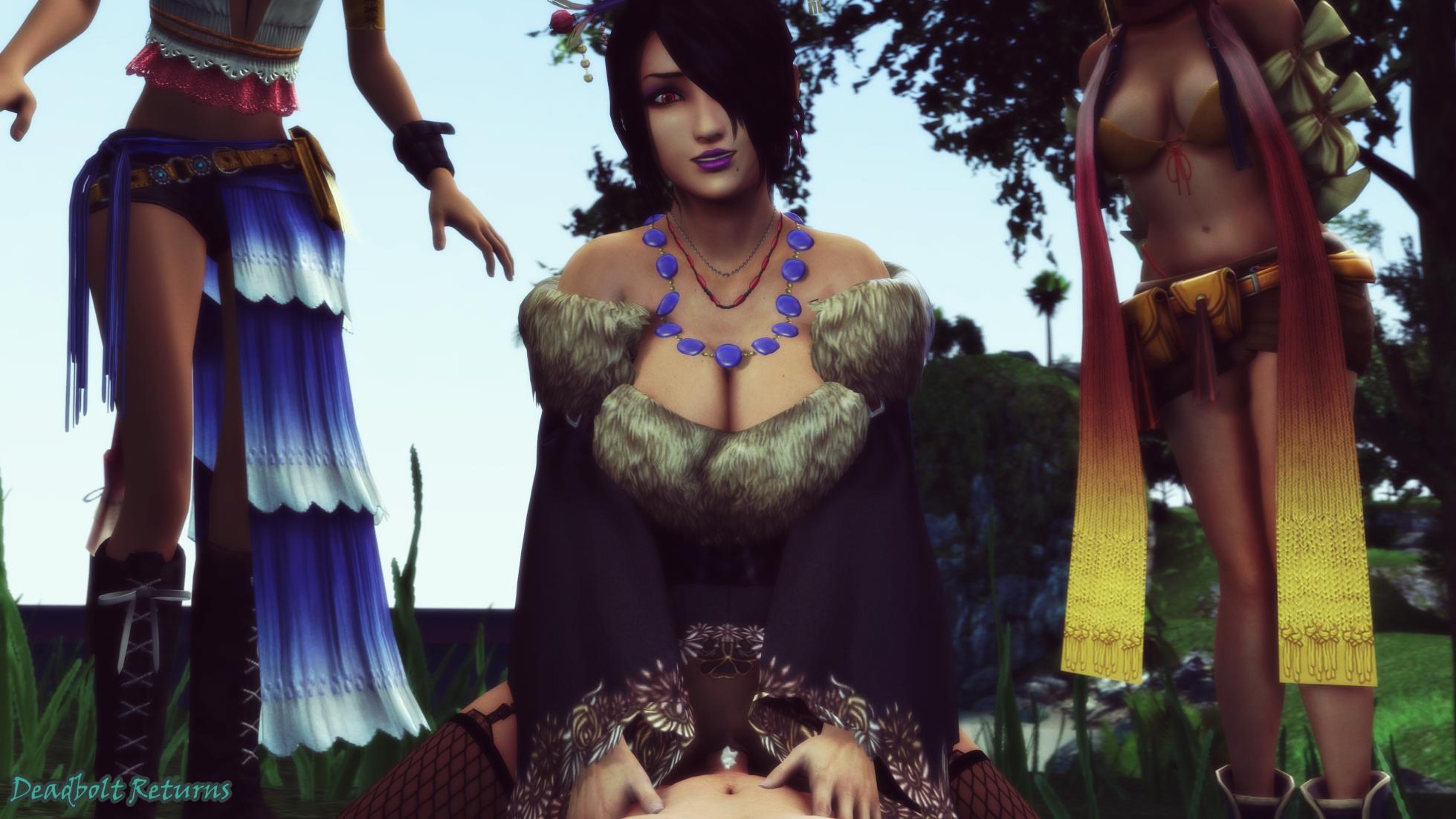 [Deadbolt Returns] Yuna, Rikku, Lulu, 3 on 1 (Final Fantasy X/X-2) - Page 7