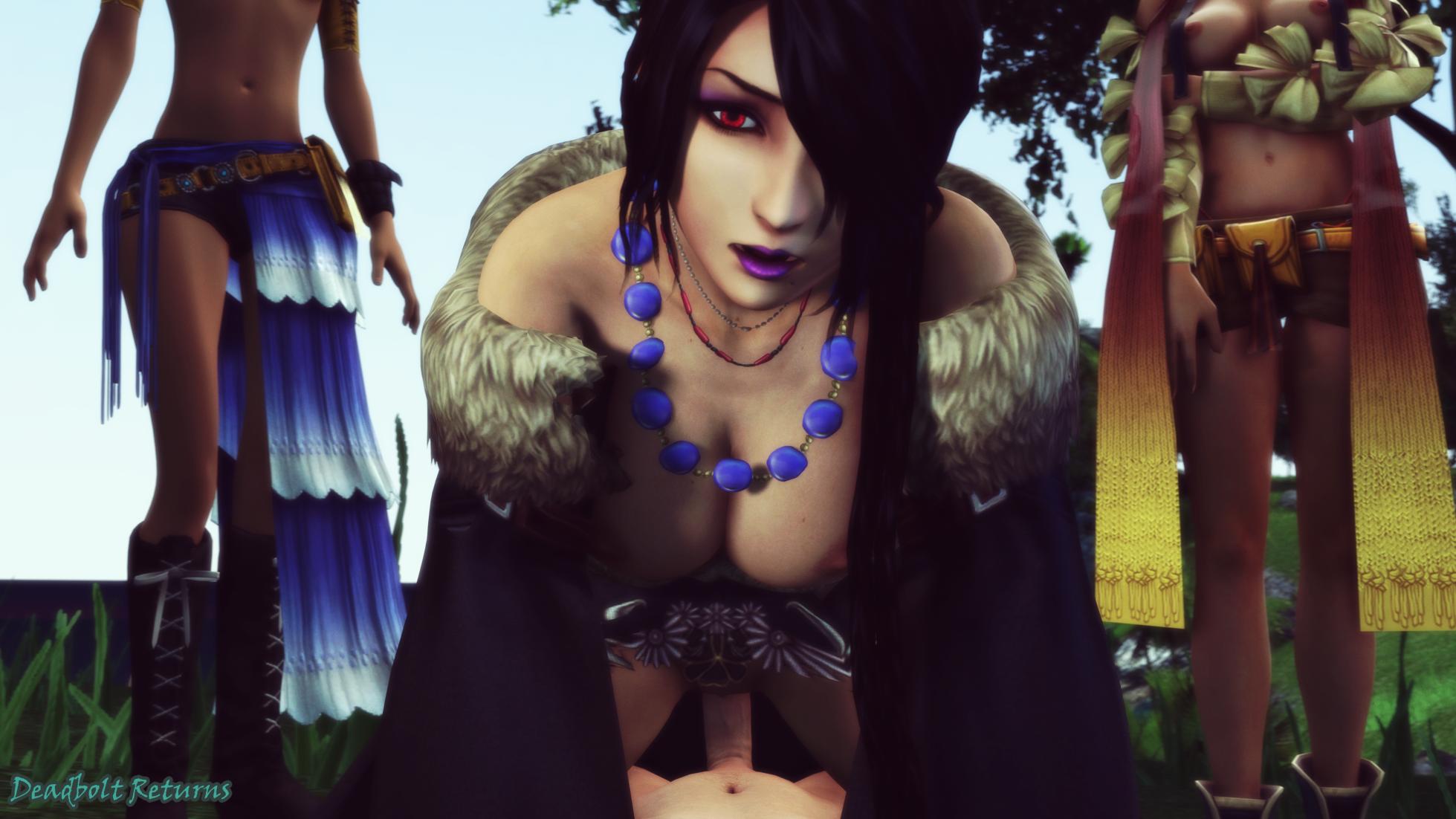 [Deadbolt Returns] Yuna, Rikku, Lulu, 3 on 1 (Final Fantasy X/X-2) - Page 12