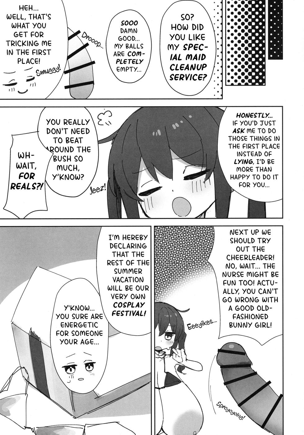 (C105) [Oggu] Oggu-chan to Cosplay Ecchi suru Hon Maid Hen | Having Cosplay Sex With Ogu: Maid Arc [English] [Wiimouto] - Page 16
