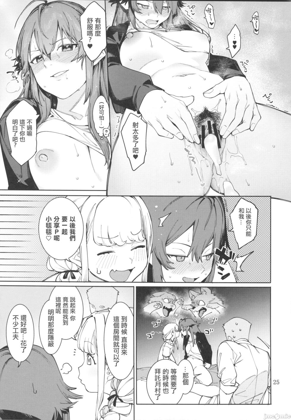 [DogStyle(メネア・ザ・ドッグ)]初星カタコイニンニクアブラマシマシ(学園アイドルマスター)（Chinese） - Page 24