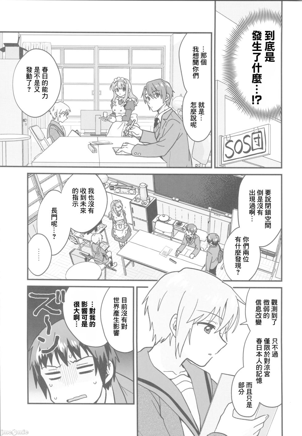 [にわとりとわに(タイキ)]何度でも刻み込んでやる。(涼宮ハルヒの憂鬱)（Chinese） - Page 8