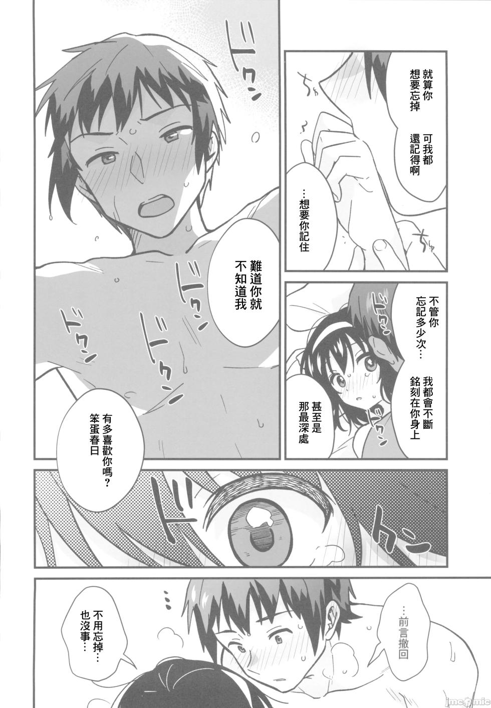 [にわとりとわに(タイキ)]何度でも刻み込んでやる。(涼宮ハルヒの憂鬱)（Chinese） - Page 29