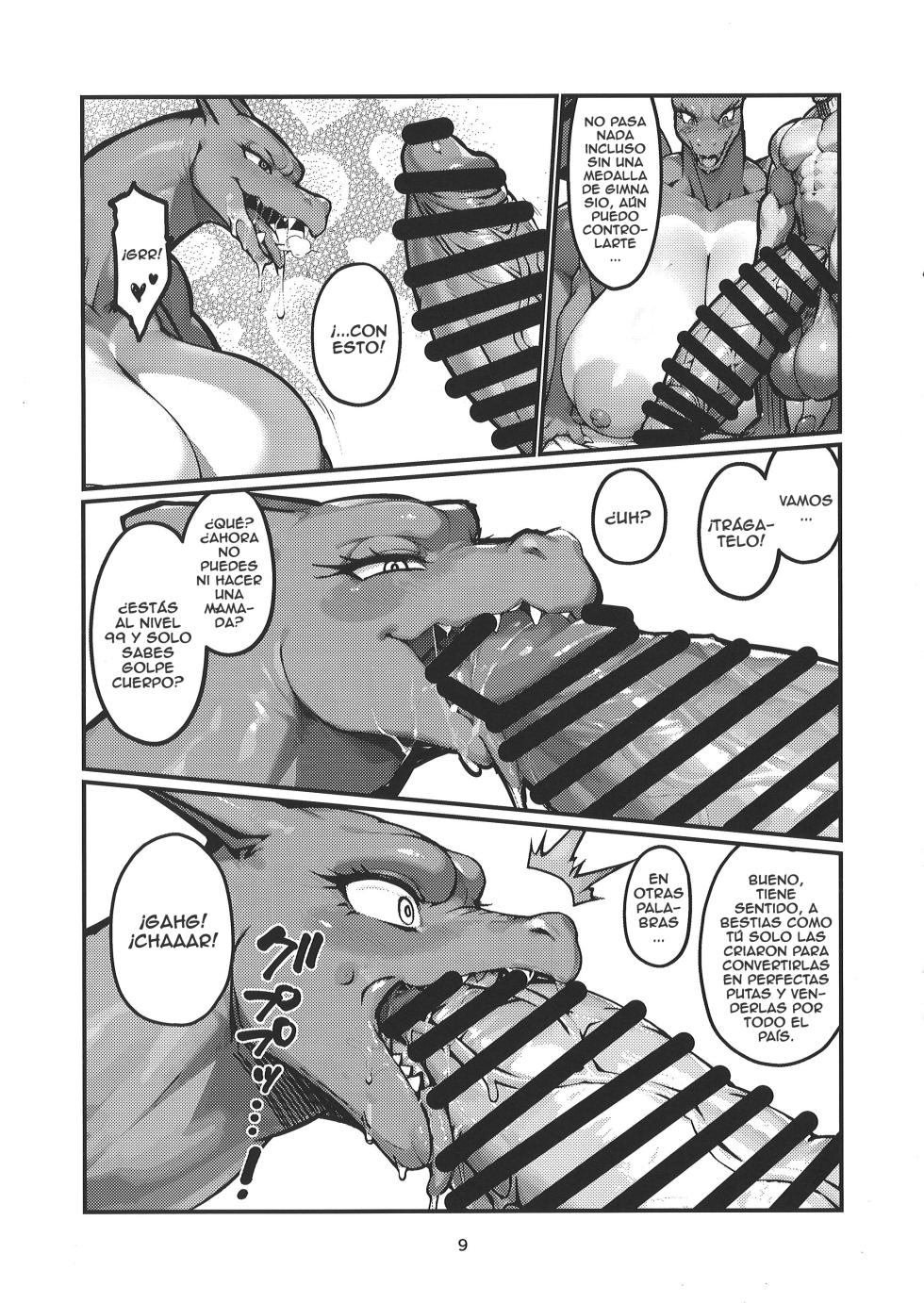 (Shinshun Kemoket 11) [Bungalow (Sirokoma)]  Maldición! Su nivel es muy alto para obedecer: Haz que te entienda sin necesidad de una medalla de gimnasio [Spanish] [Funky21] - Page 8