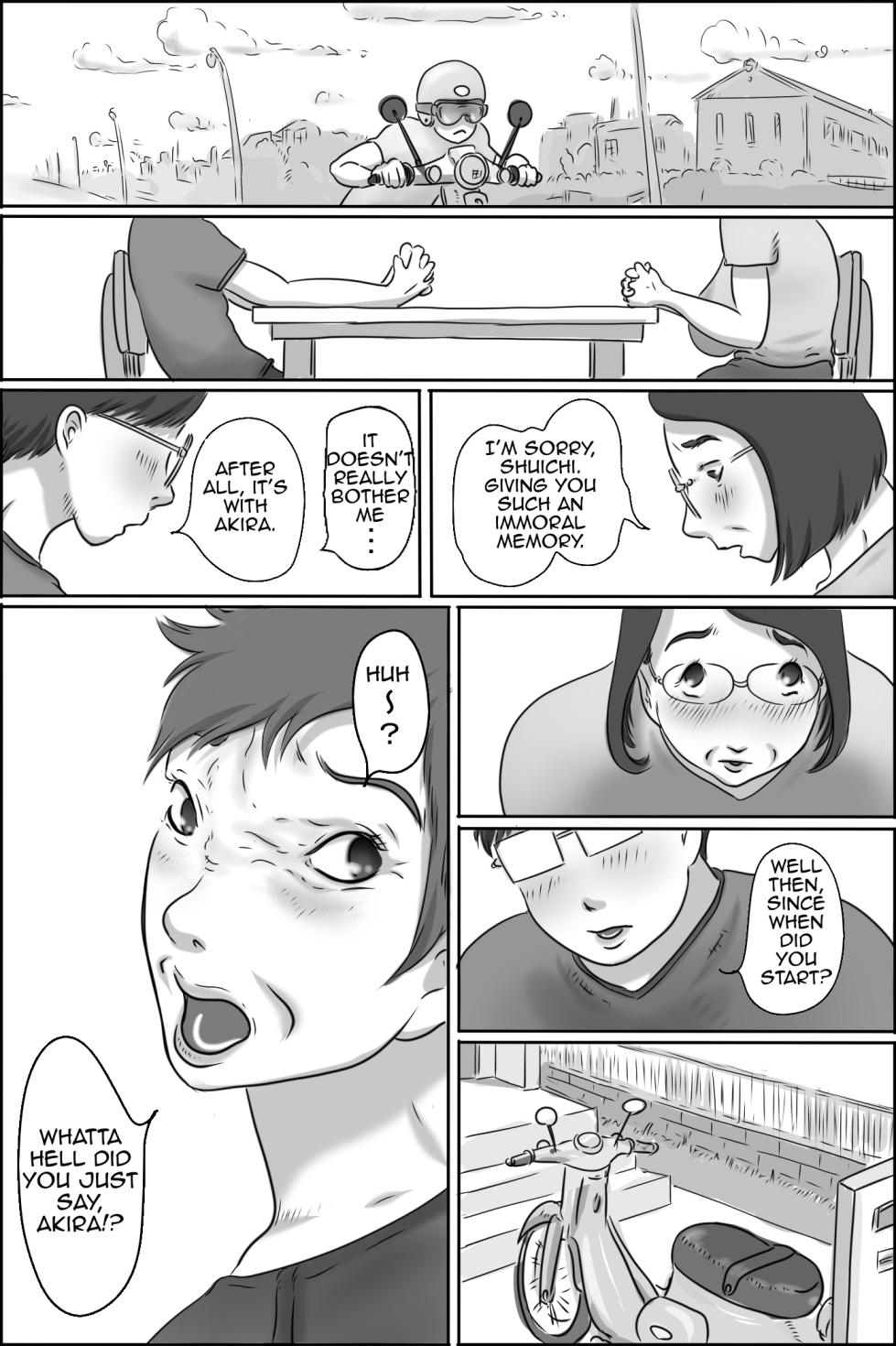 [Zenmai Kourogi] Osana Najimi no Kaa-san ni Onegai Shita Ken  Asking my Friend's Mother for a Favor [English] - Page 38