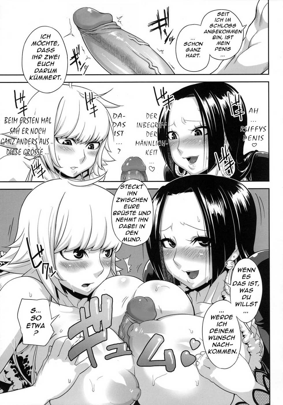 (C76) [Rojiura Jack (Jun)] Through The Wall (One Piece) [German] [Dozaemon] [Decensored] - Page 6
