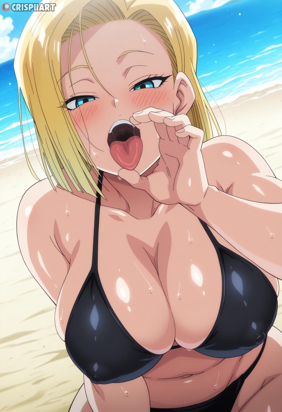 [Crispii] Android 18 [AI Generated] - Page 9