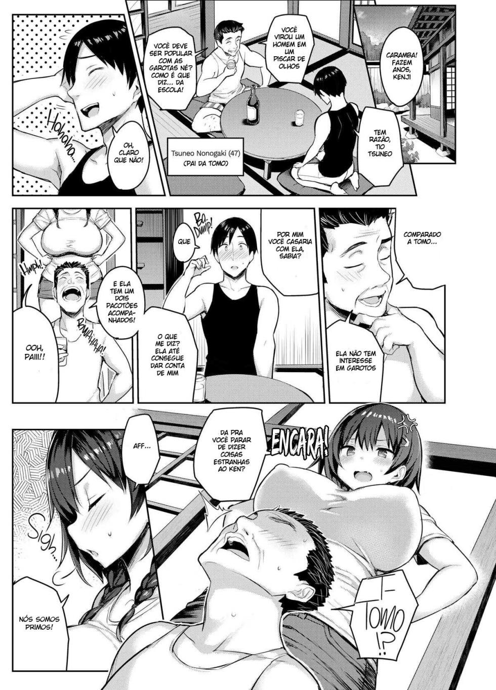 [Ichibocchi (Ichinomiya Yuu)] Kyonyuu Itoko ga Iru Kyuuka 1–4 | Feriado com Minha Prima Peituda 1–4 [Portuguese-BR] [hentaikai.com] - Page 27