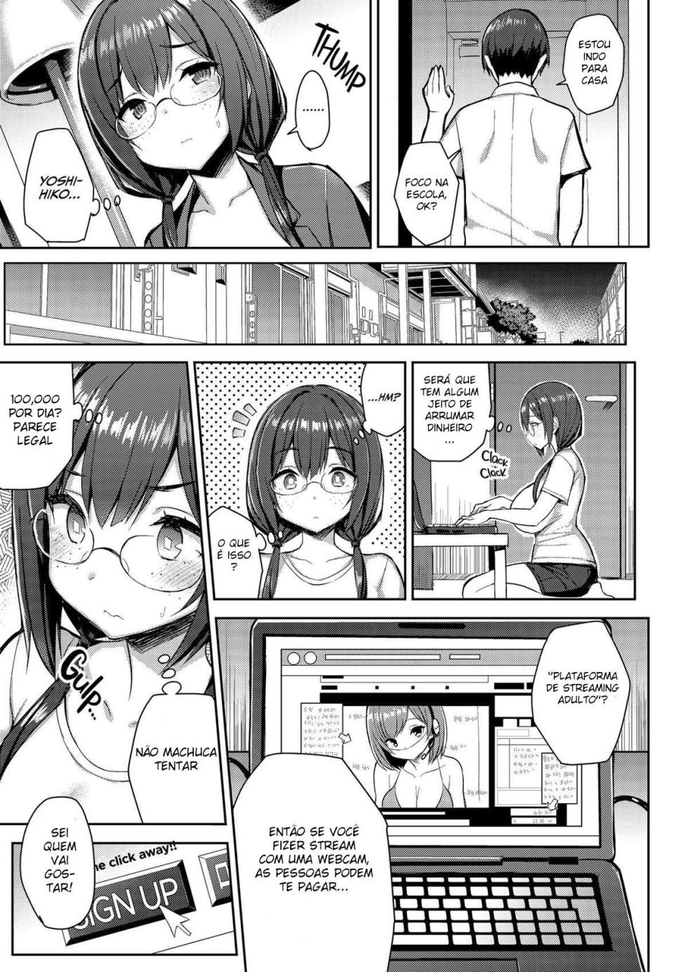 (C94) [Ichibocchi (Ichinomiya Yuu)] Muchimuchi Haishin Musume o Mechakucha Off-Pako Shitai Hon [Portuguese-BR] [mundohentaioficial.com] - Page 6