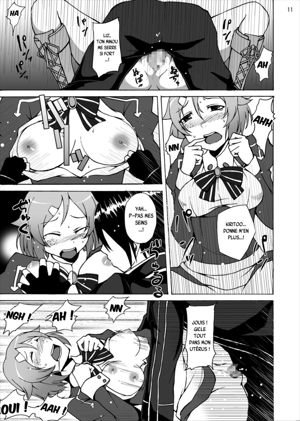 [Studio Nunchaku (Akihira)] Lisbeth no Ketsui... Kiken na Kusuri o Tsukatte demo Asuna kara Kirito o Ubatte Miseru... (Sword Art Online) [French] {SAXtrad} [Digital] - Page 11
