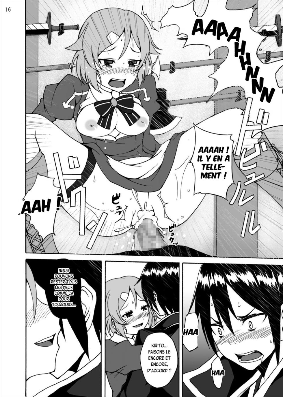 [Studio Nunchaku (Akihira)] Lisbeth no Ketsui... Kiken na Kusuri o Tsukatte demo Asuna kara Kirito o Ubatte Miseru... (Sword Art Online) [French] {SAXtrad} [Digital] - Page 16