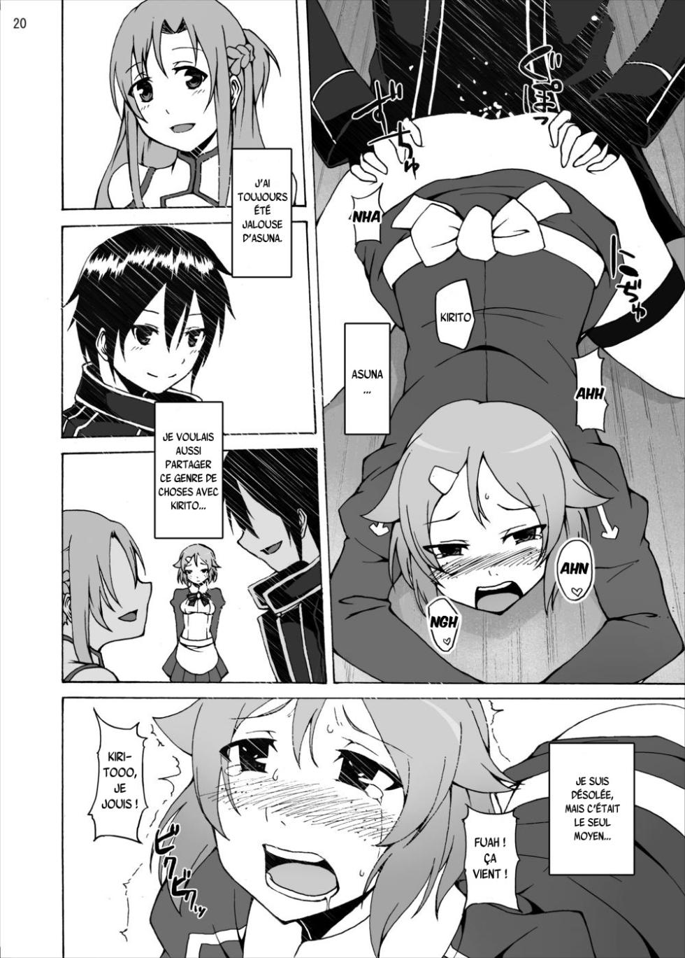 [Studio Nunchaku (Akihira)] Lisbeth no Ketsui... Kiken na Kusuri o Tsukatte demo Asuna kara Kirito o Ubatte Miseru... (Sword Art Online) [French] {SAXtrad} [Digital] - Page 20