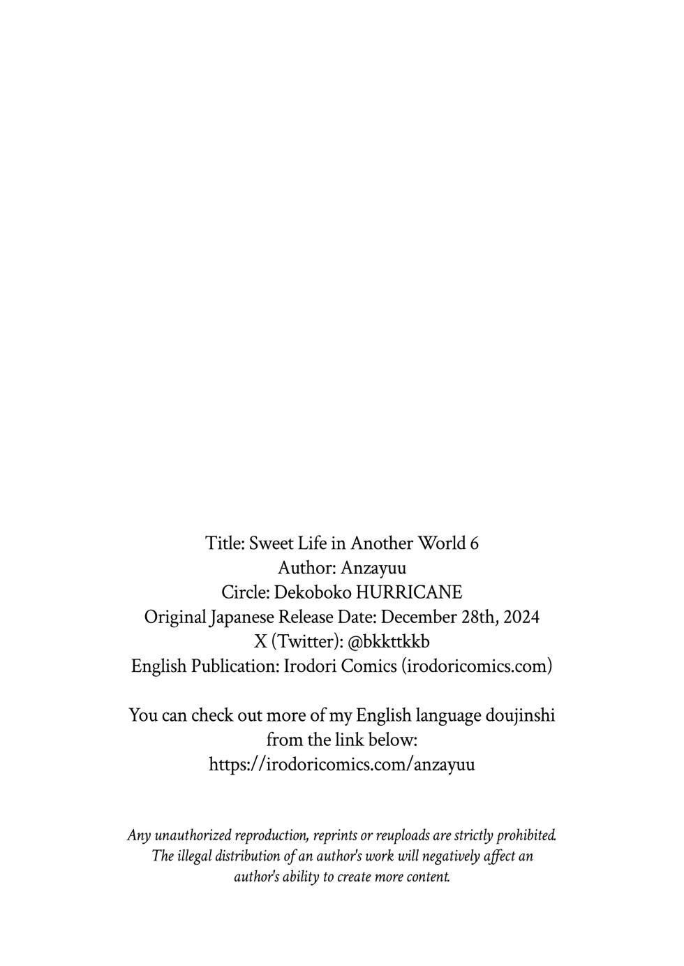 [Anzayuu] Sweet Life in Another World 6 [Decensored] - Page 32