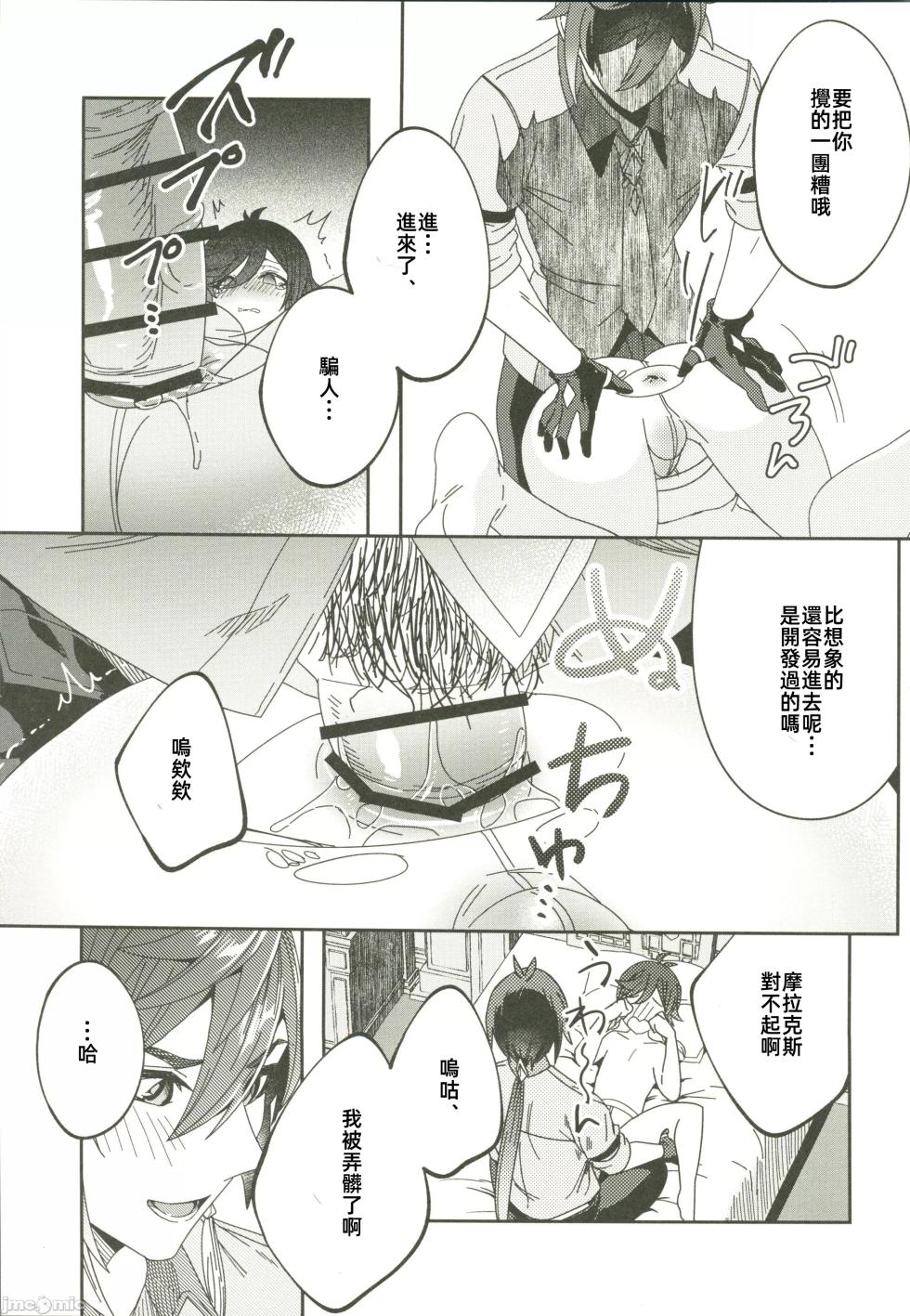 (C105)[LUV 3 DO(don9ri)]ごめんね、モラクス（原神）（Chinese） - Page 10