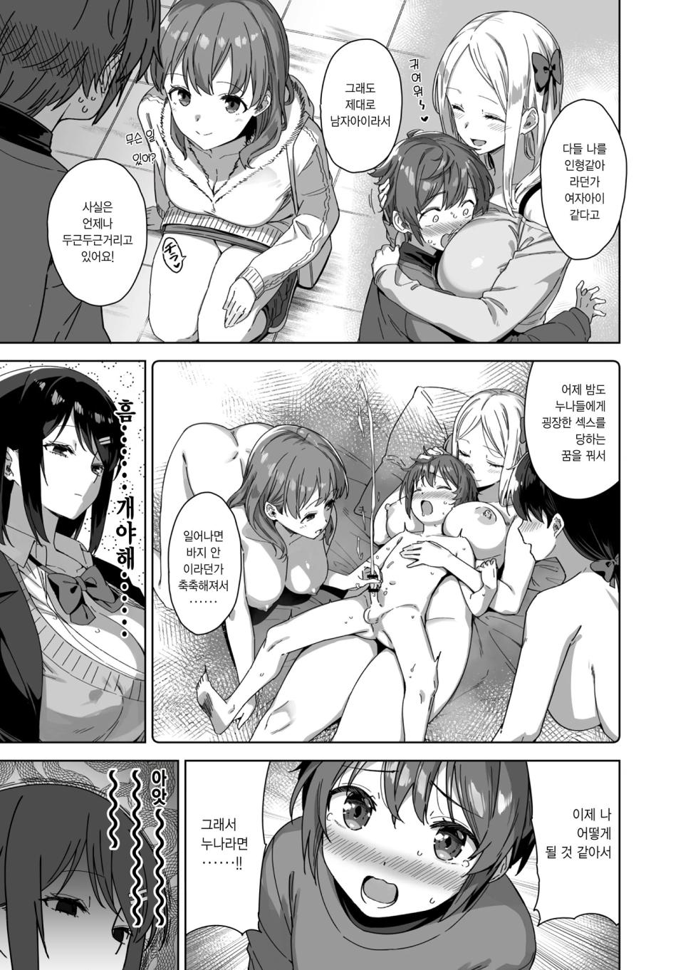 [Σ-Arts (Mikemono Yuu)] Boku Nerai no Ecchi na Dekkai Onee-san + C105 Omake Hon [Korean] - Page 12