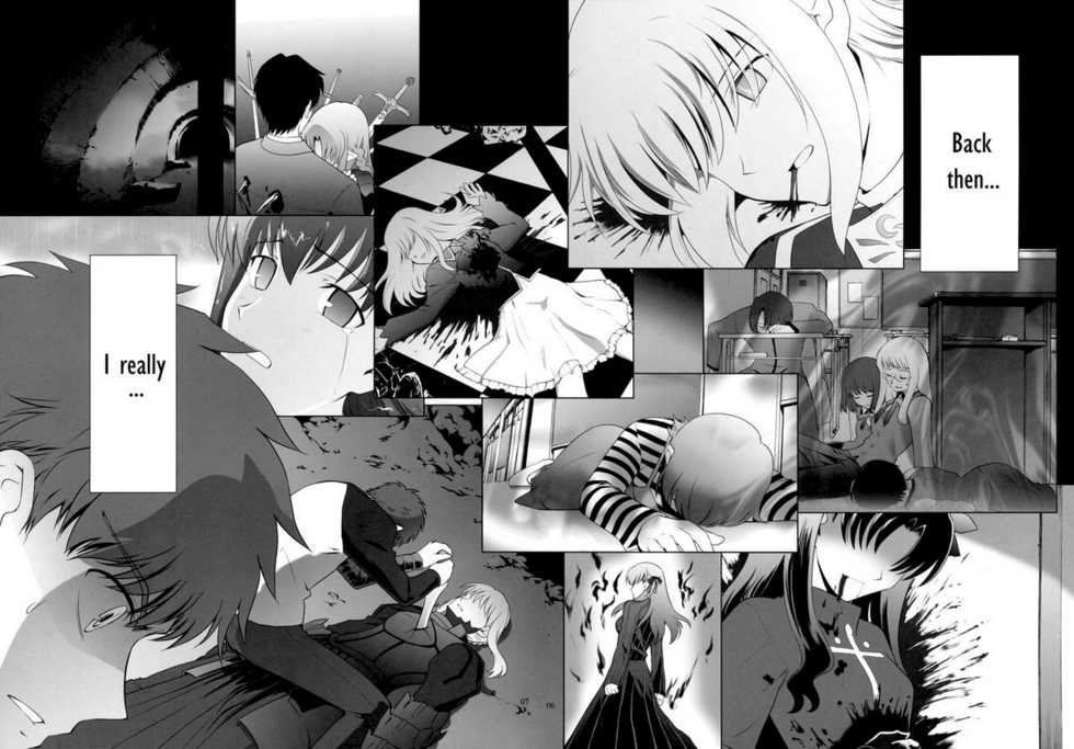 (C73) [Crazy Clover Club (Shirotsumekusa)] T-MOON COMPLEX X02 (Fate/hollow ataraxia, Tsukihime) [Engish] - Page 6