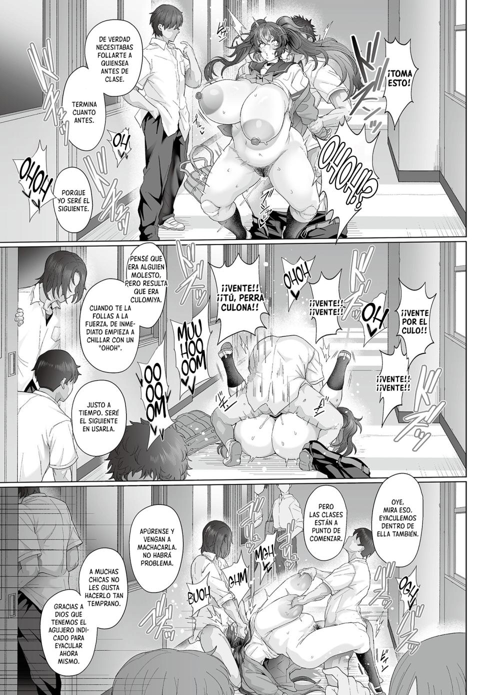 [Tawara Hiryuu] Seishori Gimuka Sekai - Sekkusu Ga Kyosei-tekina Sekai Ch. 1-6 | El Mundo del Alivio Sexual Obligatorio Cap. 1-6 [Spanish] [Daraku Hotel] - Page 20