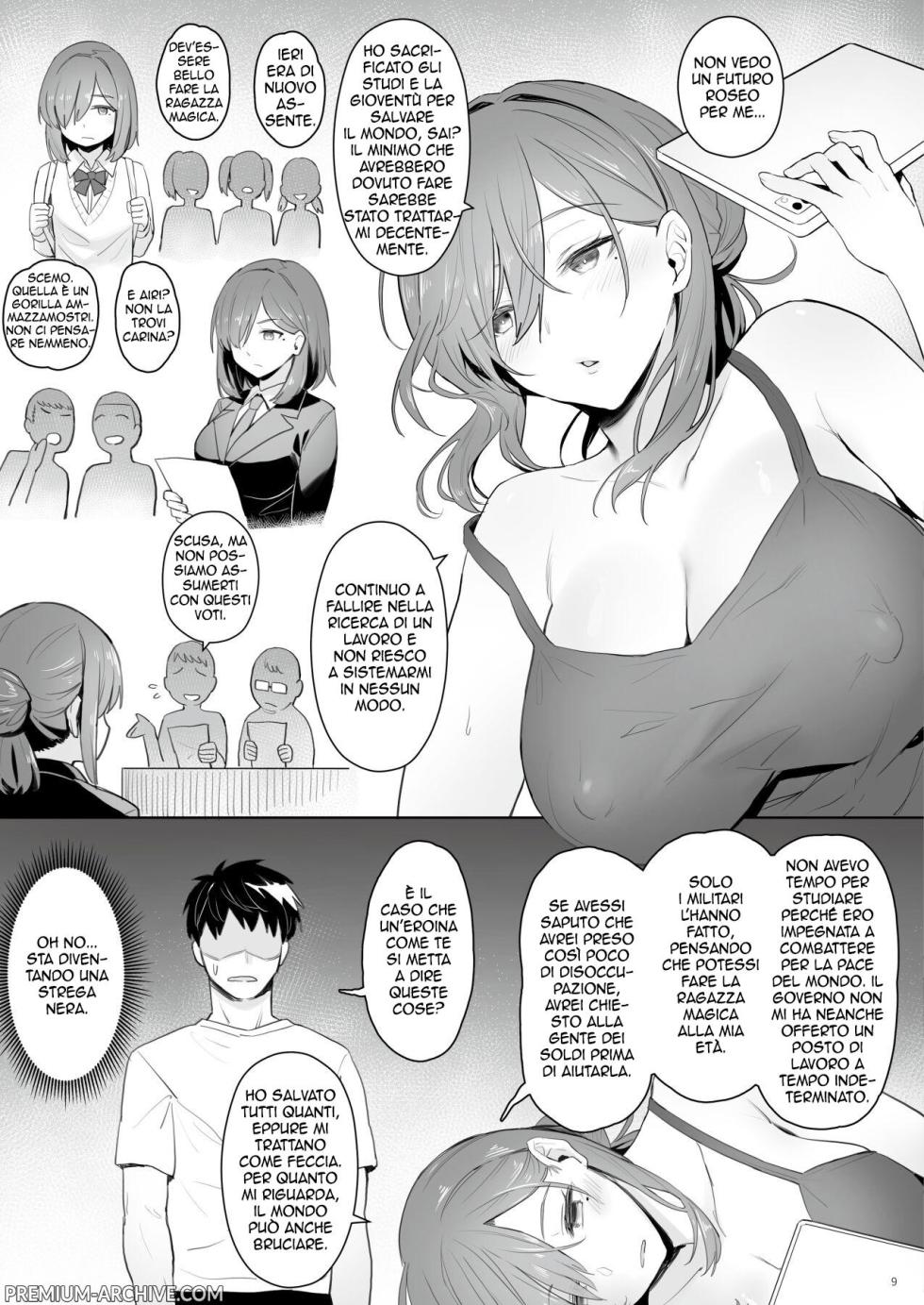 [COMEX (Zhen Lu)] Moto Mahou Shoujo no Hikikomori Seikatsu | La vita da NEET di una ex ragazza magica [Italian] [Decensored] - Page 6