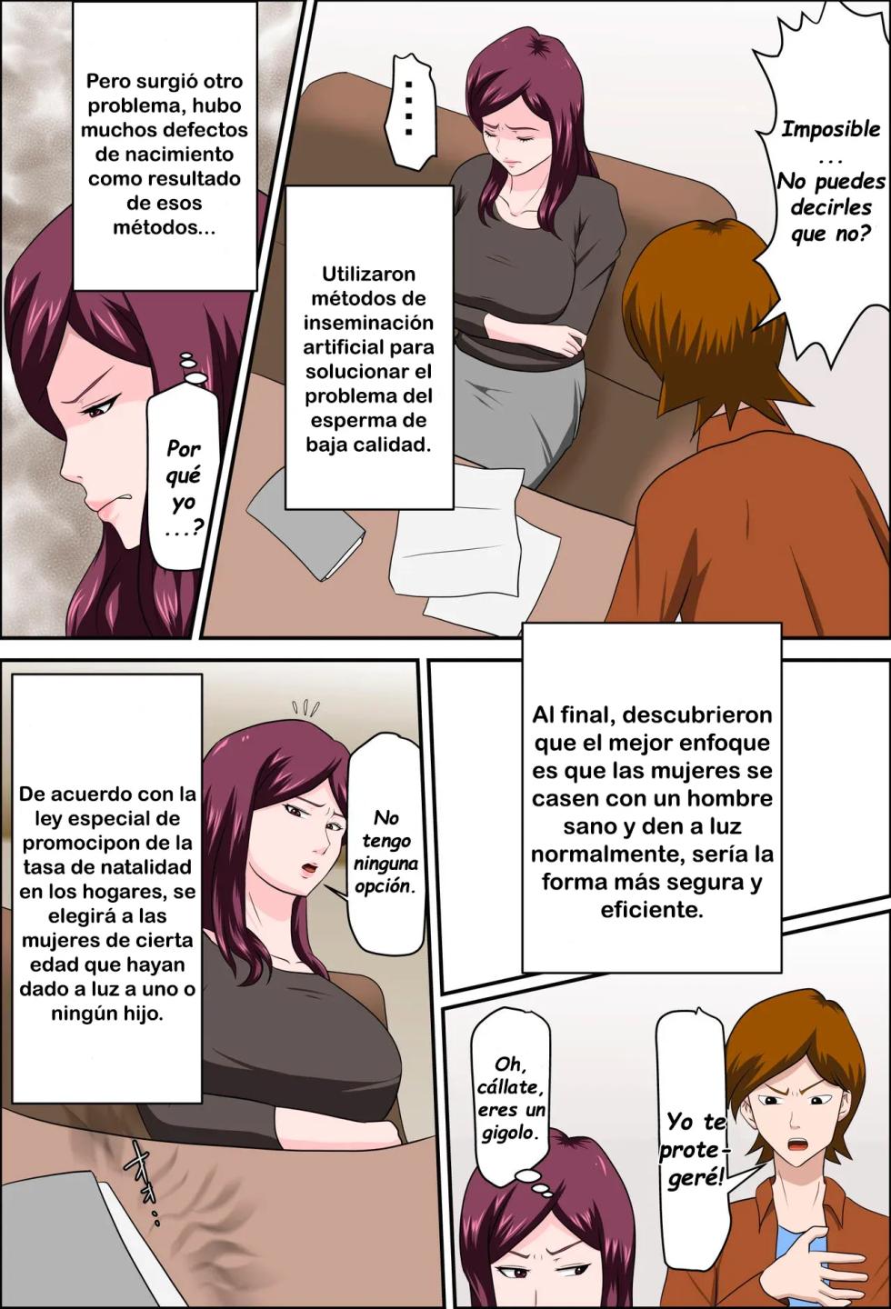 [Almarosso] Shoushika o Kaiketsu Suru Houritsu ga Dekita Kekka... 2 | Como Resultado de la Ley para Solucionar el Descenso de la Natalidad... Luego de Eso... 2 [Spanish] [Jasc] - Page 8