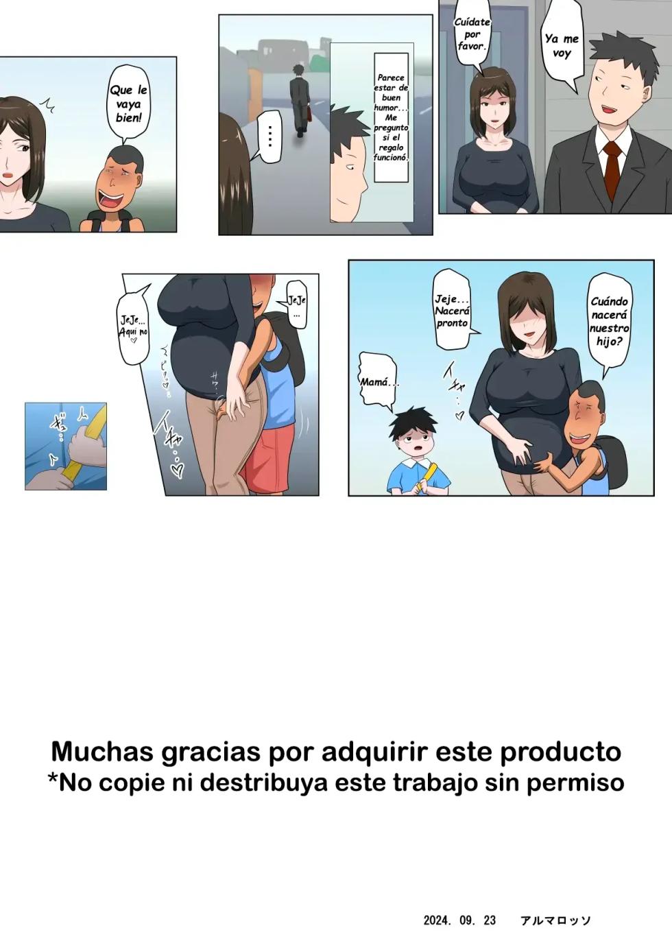 [Almarosso] Shoushika o Kaiketsu Suru Houritsu ga Dekita Kekka... 4 | Como Resultado de la Ley para Solucionar el Descenso de la Natalidad... Luego de Eso... 4 [Spanish] [Jasc] - Page 38