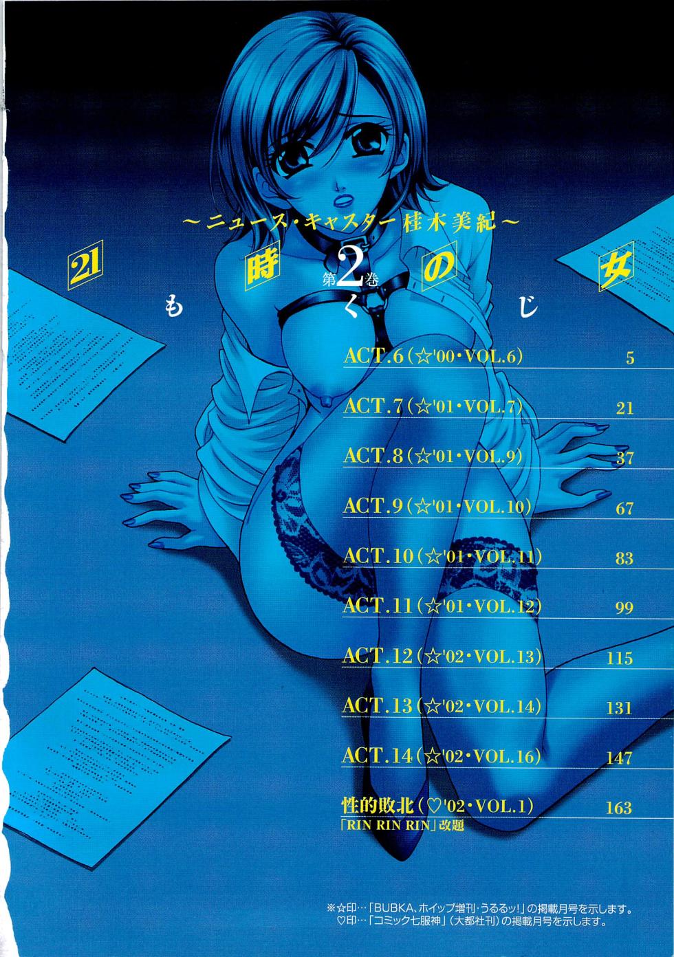 [Gotoh Akira] 21-ji no Onna ~Newscaster Katsuragi Miki~ 2 - Page 3