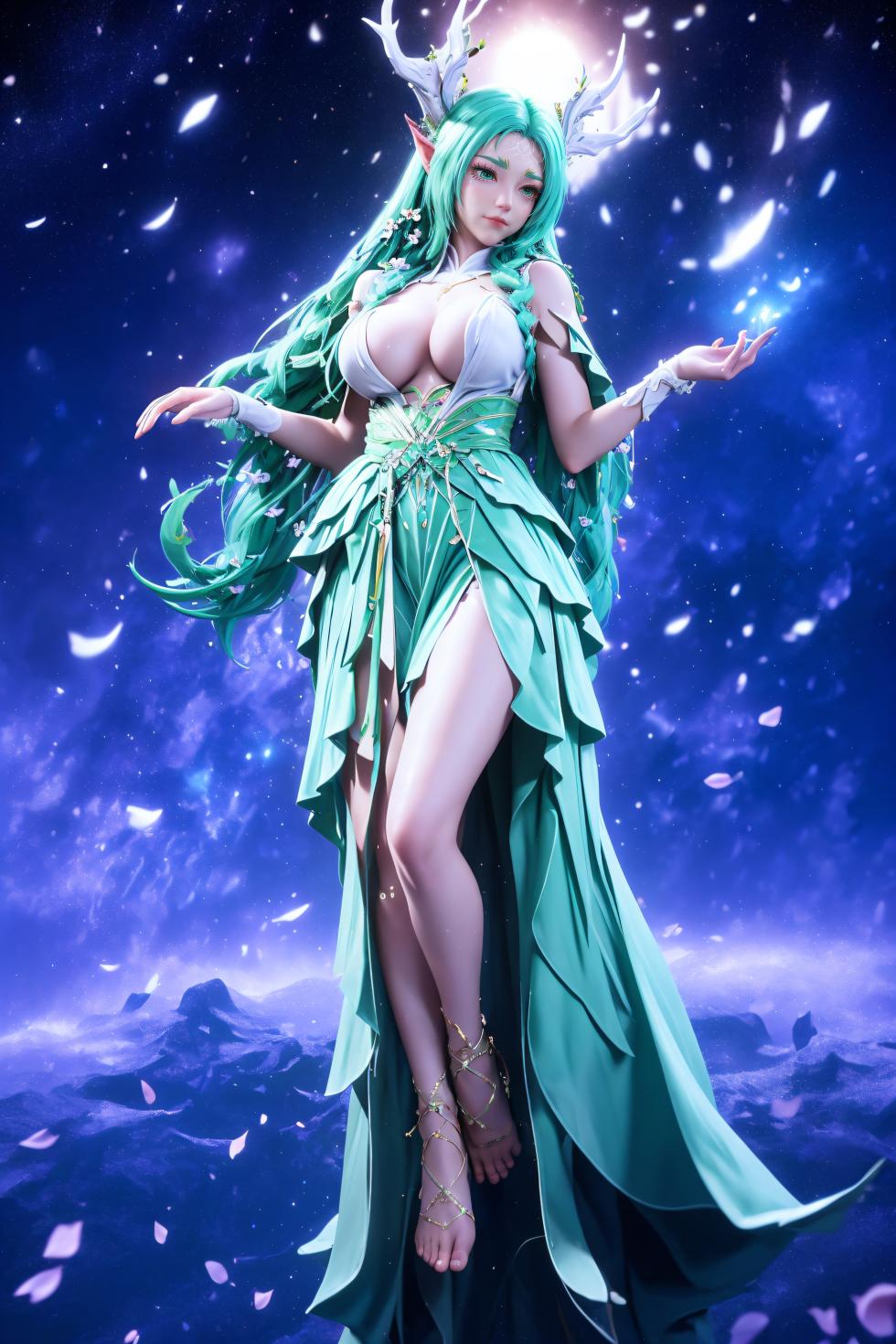 神印王座195(生命女神) [AI Generated] - Page 18