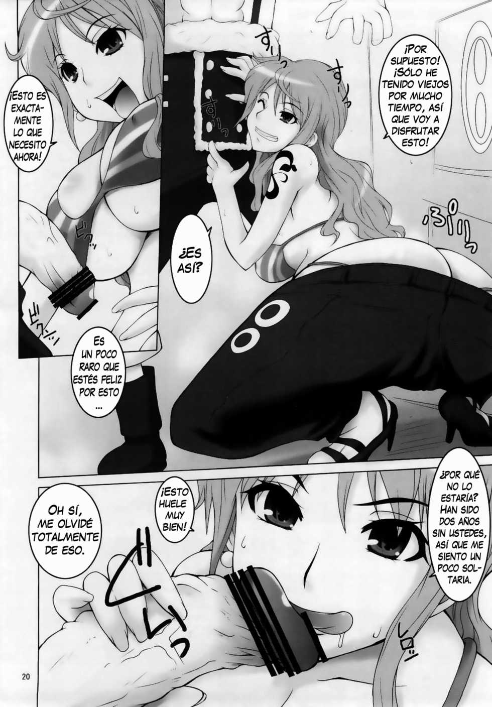 [MANGANA (Doluta, Nishimo)] LNR - Love Nami Return (One Piece) [Spanish] [Biblioteca Hentai] - Page 20