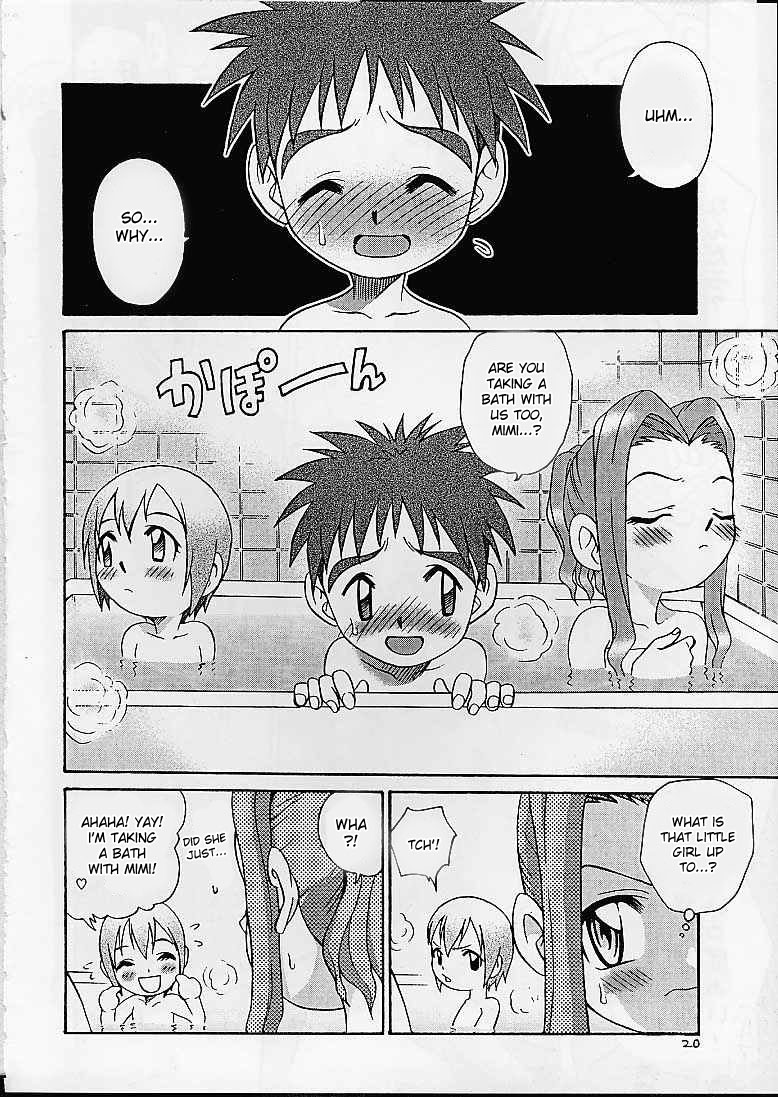 [Studio Tar (Kyouichirou, Shamon)] Jou-kun, Juken de Ketsukacchin. (Digimon Adventure) [English] [desudesu] - Page 19