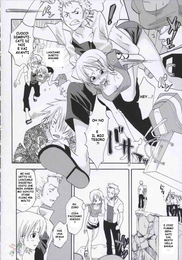 (C66) [Kurione-sha (YU-RI)] Love Koukaishi (One Piece) [Italian] - Page 5