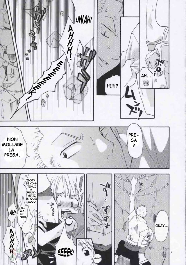 (C66) [Kurione-sha (YU-RI)] Love Koukaishi (One Piece) [Italian] - Page 6