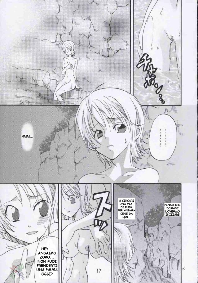 (C66) [Kurione-sha (YU-RI)] Love Koukaishi (One Piece) [Italian] - Page 26