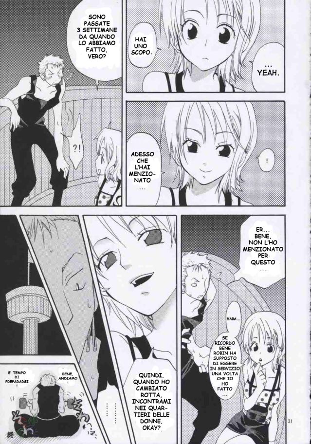 (C66) [Kurione-sha (YU-RI)] Love Koukaishi (One Piece) [Italian] - Page 30