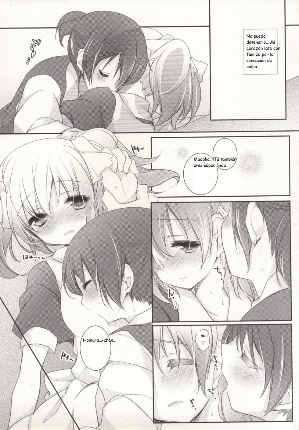 (Mou Nanimo Kowaku Nai 16) [Momo9 (Shiratama Yomogi)] Hinichijou-teki Shiawase Kuukan (Puella Magi Madoka Magica) [Spanish] [CristoferDeLosAndes] - Page 11