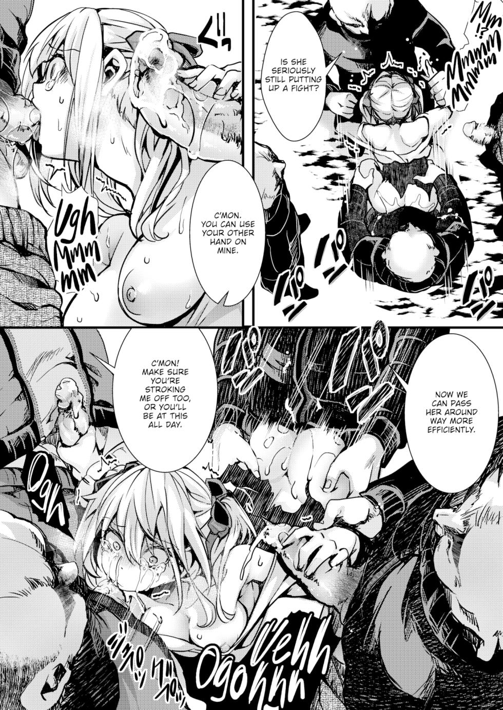 [Utter Defeat] Mimi-chan, Queen of Simps Vs The Coalition of Park-Dwelling Old Dudes (Comic X-Eros #108) - Page 8
