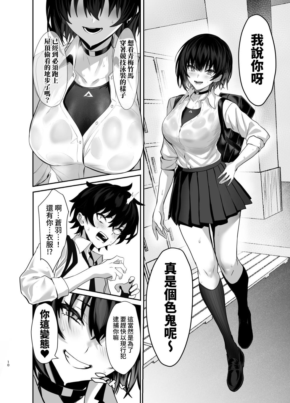 [Ulrich Laoshi (Ulrich)] Umise Aoba wa Kimi dake no Mono ni Naritai | 海瀬苍羽想要成为独属于你一人之物 [Chinese] [邊境牧羊犬] [Digital] - Page 9