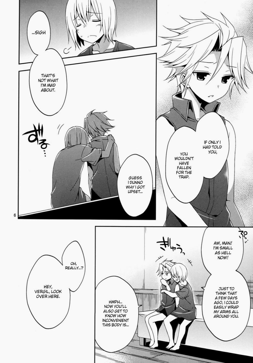 [Kal-kan ko]俺の弟もなぜだか突然ちっちゃくなってしまっんだが [Dante x Vergil](Devil May Cry) [English] - Page 5