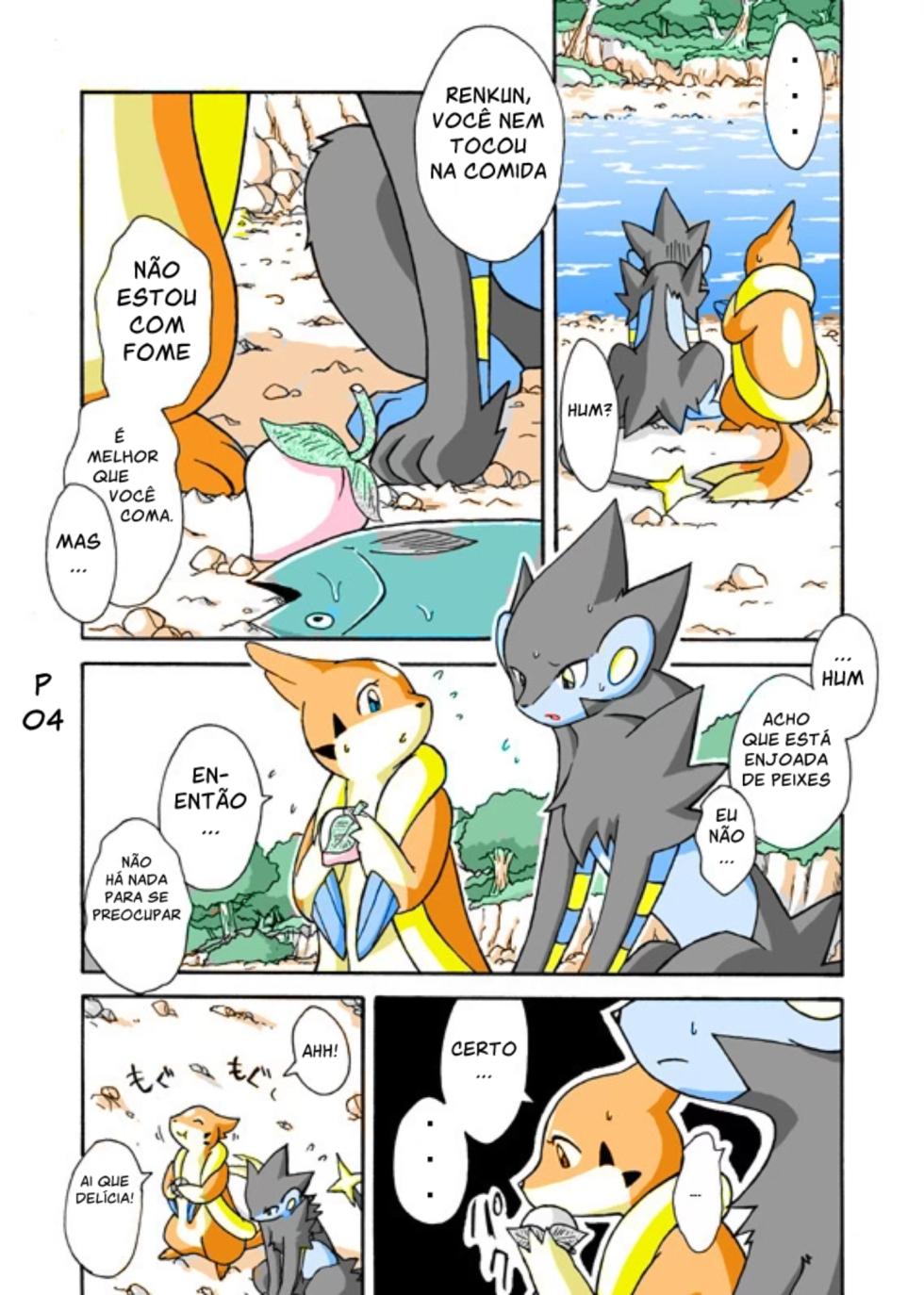 [Mikaduki Karasu] Kekka Yokereba Subete Yoshi | Um começo bom merece um final bom (Pokémon) [Portuguese] [Kekka Doujin] [Colorized] [ongoing] - Page 4