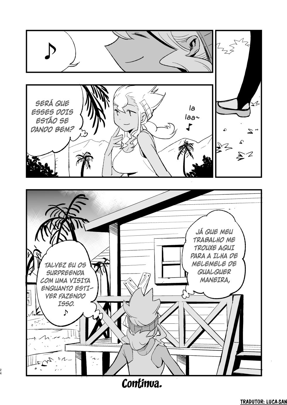 [Shironegiya (miya9)] Hakase no Yoru no Joshu. | A Assistente do Professor à Noite. (Pokémon Sun and Moon) [Portuguese-BR] [Luca-San] [Digital] - Page 19