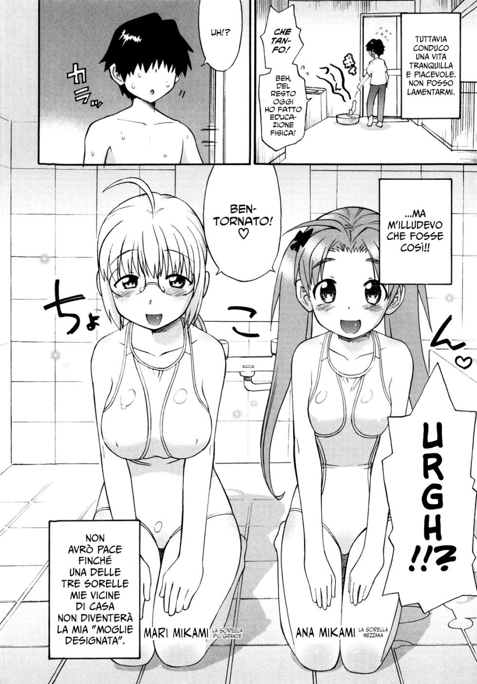 [Wamusato Haru] Shinkon Shimai | La Storia di Tre Sorelle Cap.1-2 [Italian] [Hentai Fantasy] - Page 29
