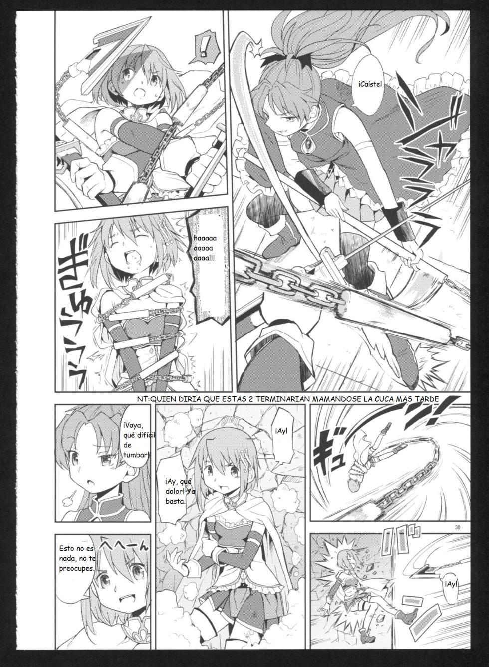 (C86) [Nedaore (Ayane)] Kakoku Shoujo Eroku San (Puella Magi Madoka Magica) [Spanish] [CristoferDeLosAndes] - Page 33