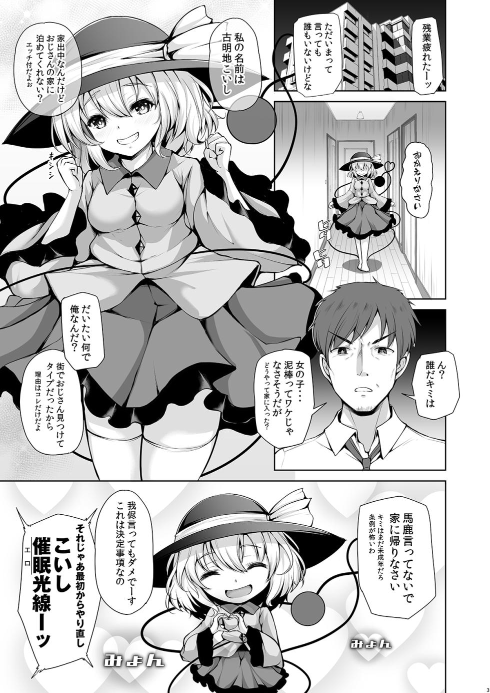 [Rocket Chousashitsu (Koza)] Koishi-chan wa Hageshii no ga Osuki (Touhou Project) [Digital] - Page 3