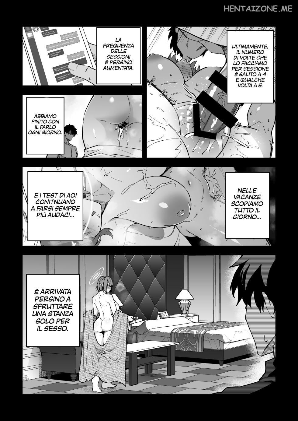 [Syunichi Kansuu (Syunichi)] Koushi Kondou Namahame Koubi | Devo Rimanere Incinta per un Test (Blue Archive) [Italian] [Digital] - Page 15