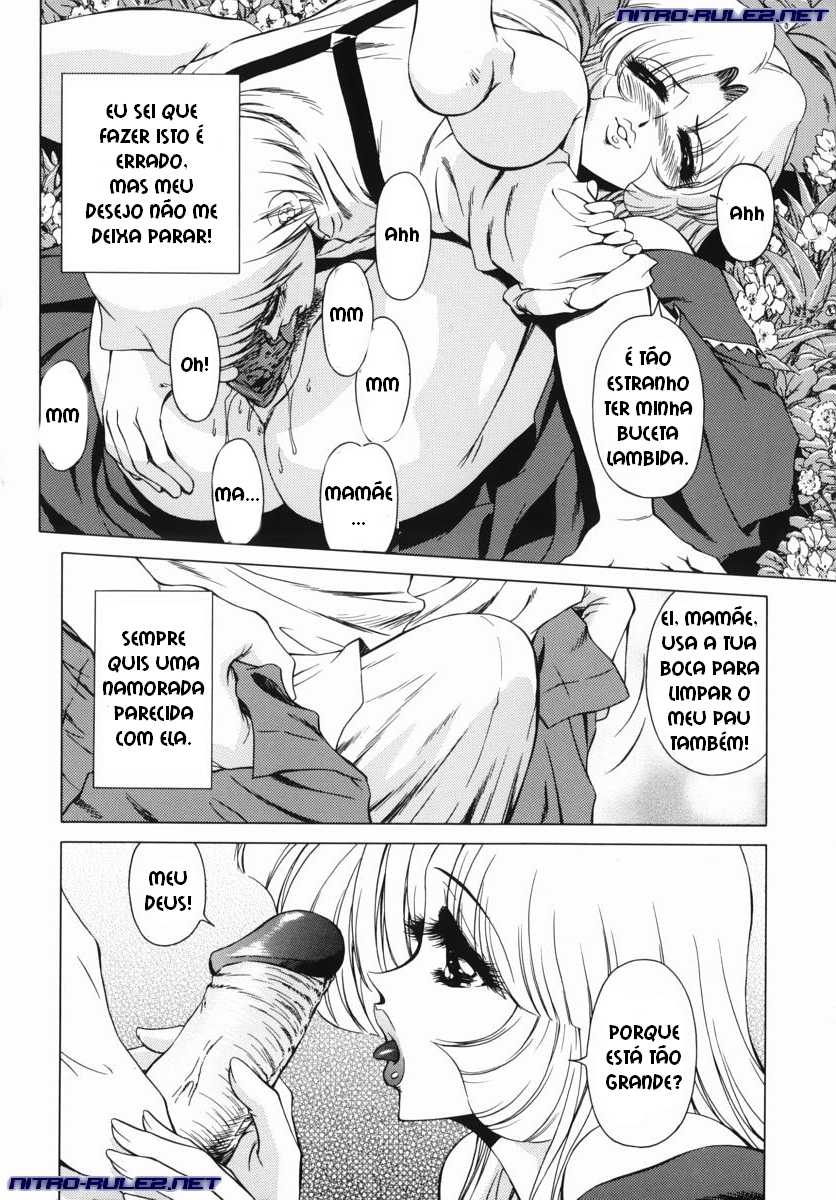 [Asatsuki Minami] Enbo Ryoujoku | Violação Sexy De Mamãe [Portuguese-BR] {Nitro-Rulez} - Page 7