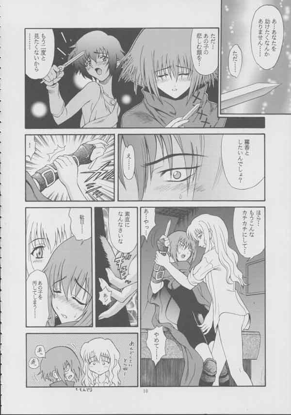 [GUST (Harukaze Soyogu)] Zoku - Kuronekotachi no Kyouen (Noir) - Page 9