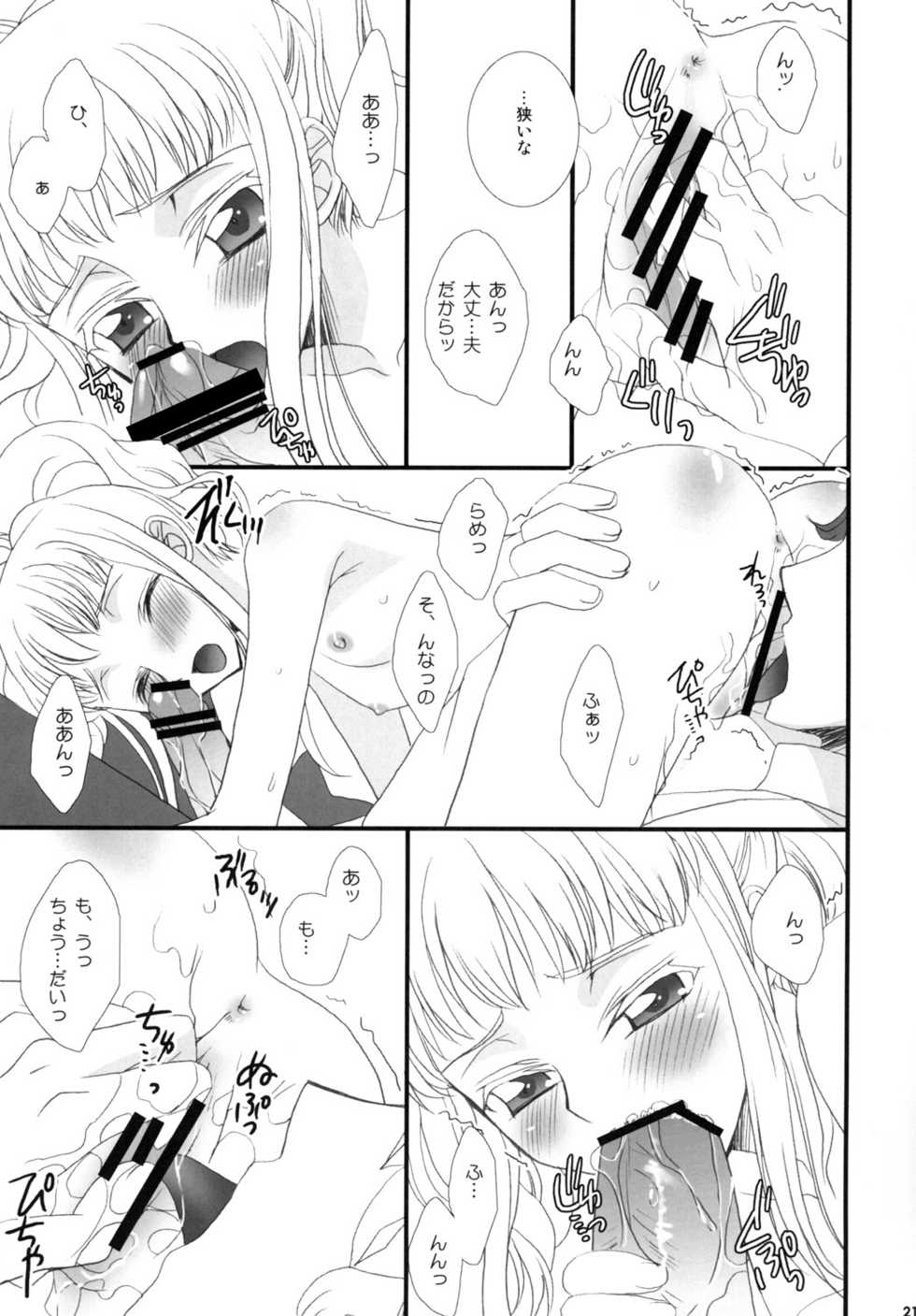 (C76) [FAIRY PINK (Asano Akira)] Goshujin-sama to Issho. (Code Geass) - Page 21