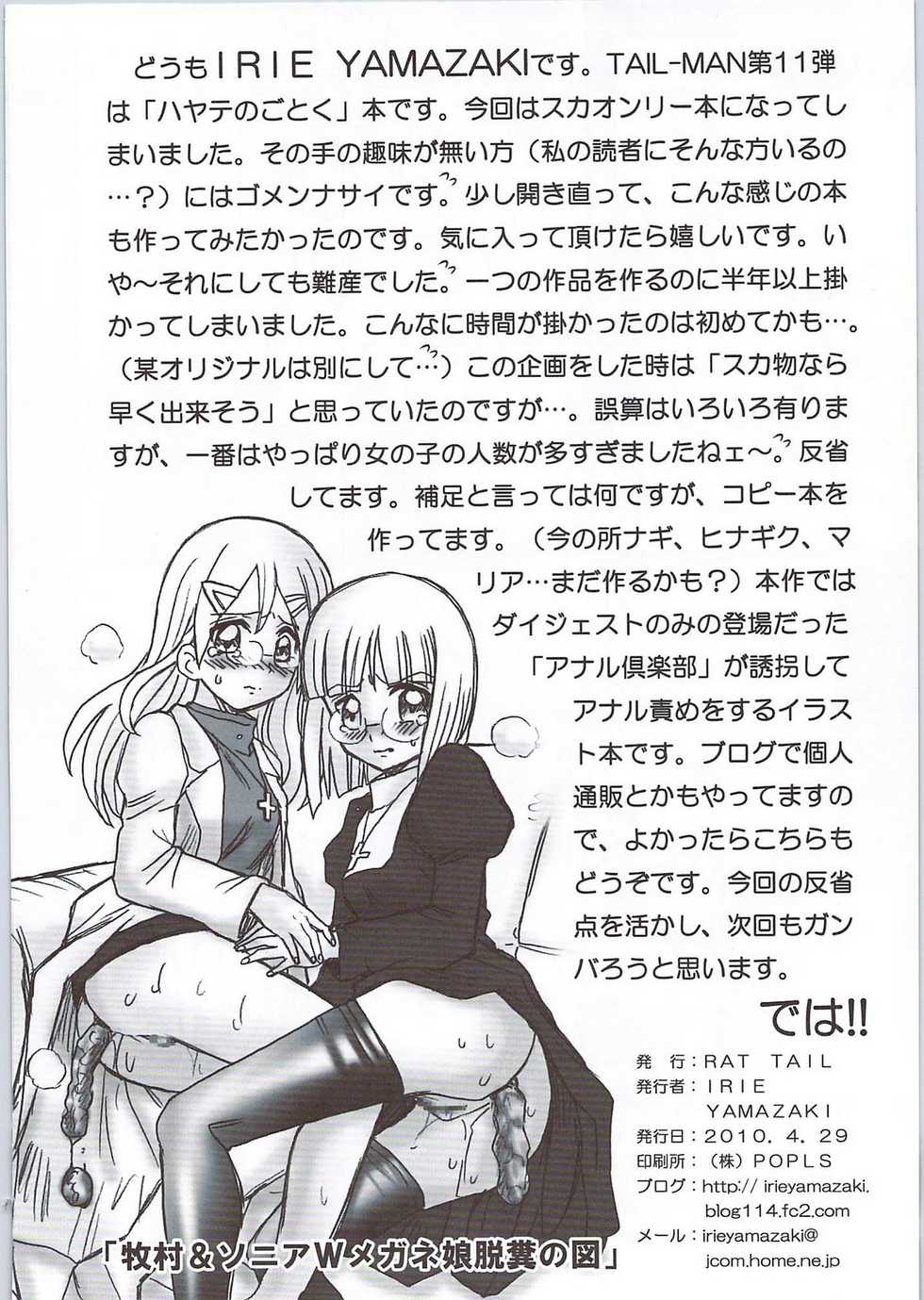 (COMIC1☆4) [Rat Tail (Irie Yamazaki)] TAIL-MAN HAYATE BOOK (Hayate no Gotoku!) - Page 33