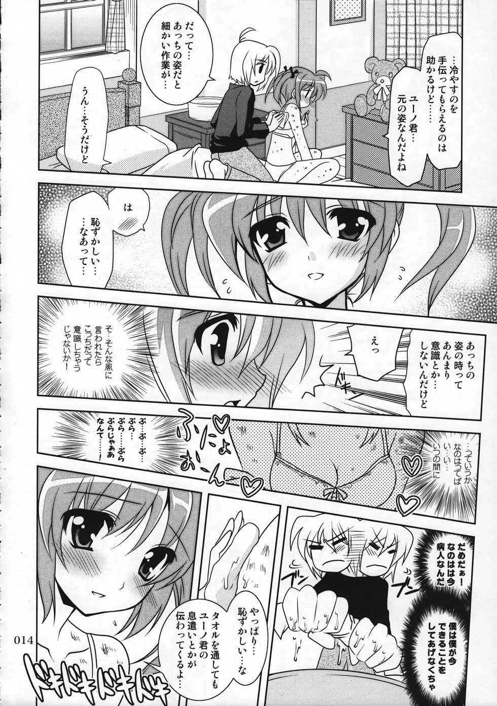 (C78)[PLUM (Kanna)] Magical SEED Soushuuhen ZERO (Mahou Shoujo Lyrical Nanoha) - Page 13