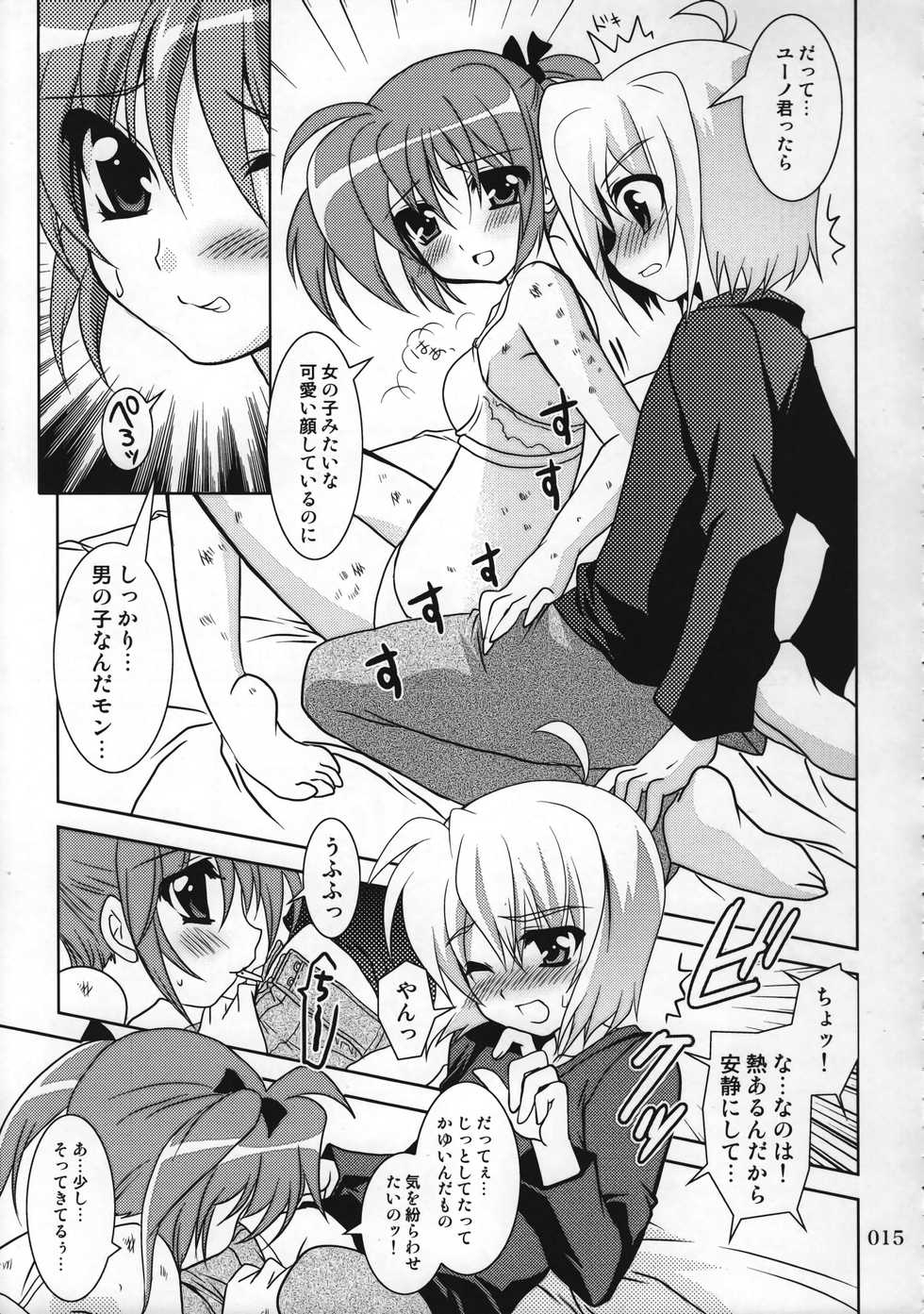 (C78)[PLUM (Kanna)] Magical SEED Soushuuhen ZERO (Mahou Shoujo Lyrical Nanoha) - Page 14
