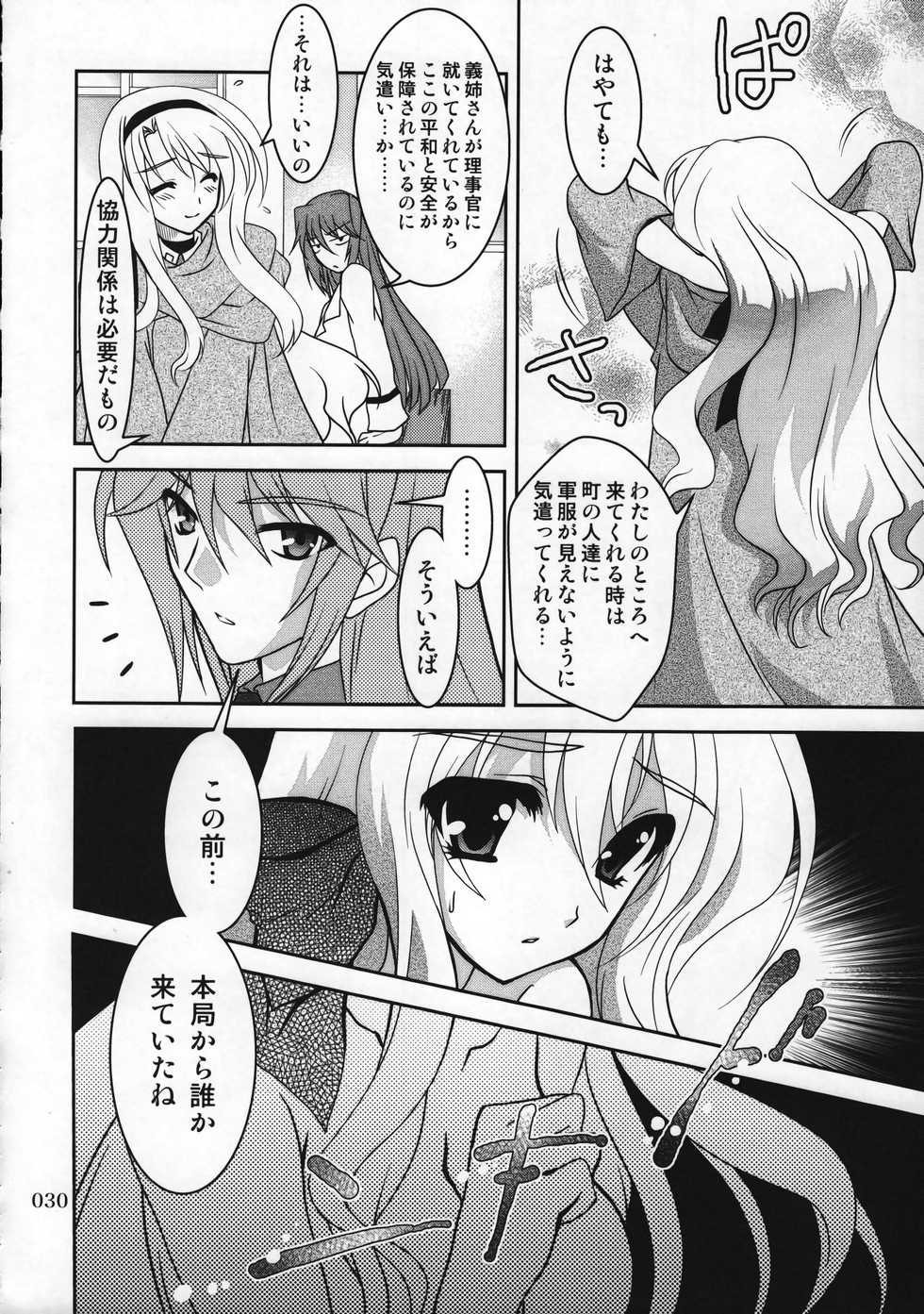 (C78)[PLUM (Kanna)] Magical SEED Soushuuhen ZERO (Mahou Shoujo Lyrical Nanoha) - Page 29
