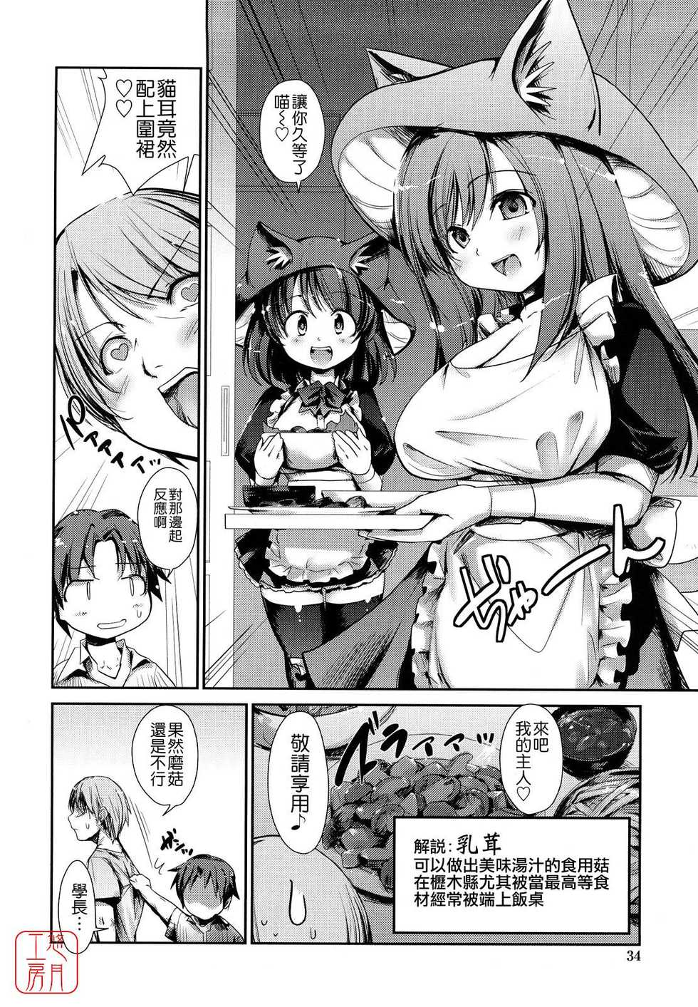 [Nixinamo Lens] Nekokino to Ame no Machi - Cat Mushroon Girl And Town of Rain [Chinese] [悠月工房] - Page 33