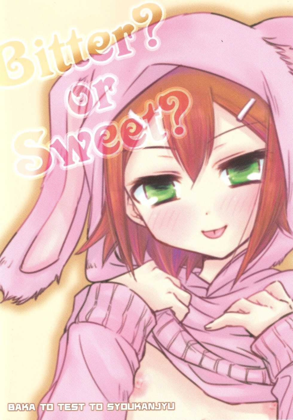 (C79) [Amecyan (Ren, Ehou)] Bitter? or Sweet? BakaEro 6 (Baka to Test to Shoukanjuu) [English] [CGrascal] - Page 18